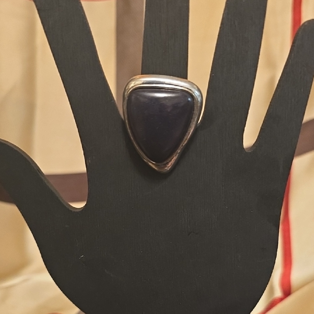 Paparazzi Silver and Black Women's Ring